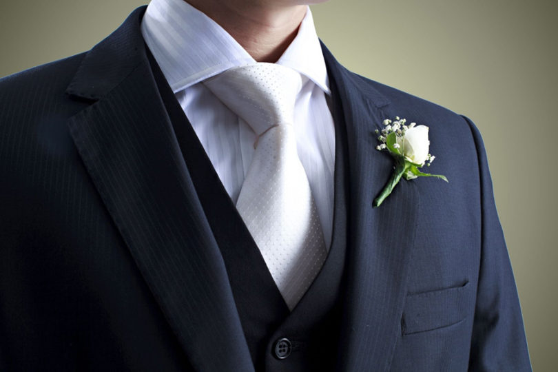 Como escolher gravata de noivo