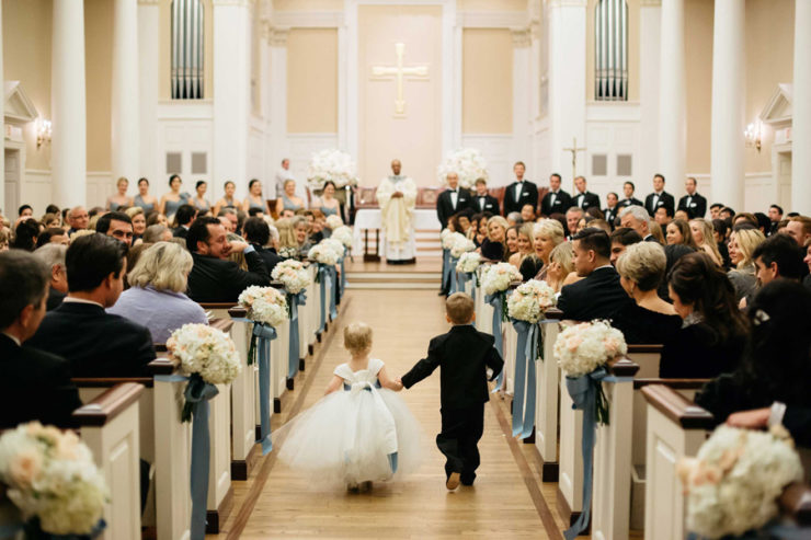 Decoração de igreja para casamento